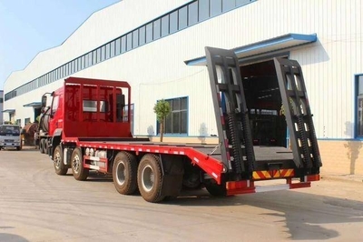 柳汽乘龍H5前四后八平板運輸車核心參數與配置詳解